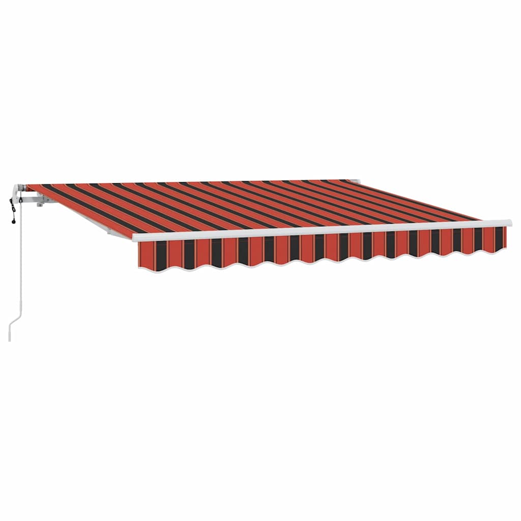 Tenda retrattile Arancione 300 x 200 cm Tessuto