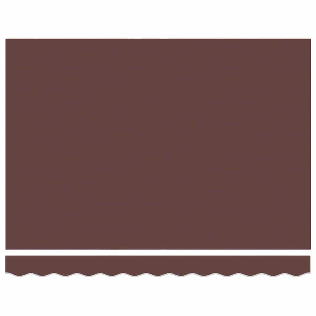 Tenda retrattile Marrone 300 x 200 cm Tessuto