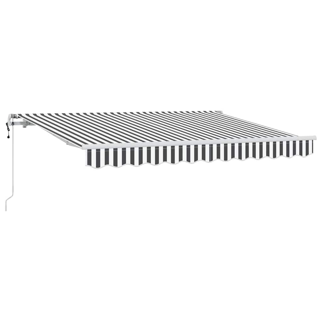 Tenda retrattile Antracite 300 x 200 cm Tessuto