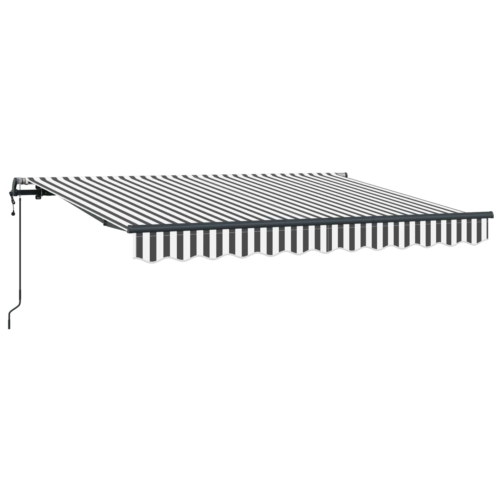 Tenda retrattile Antracite 300 x 200 cm Tessuto