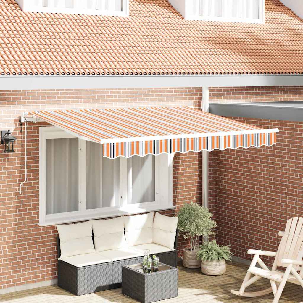 Tenda retrattile Multicolore 300 x 200 cm Tessuto