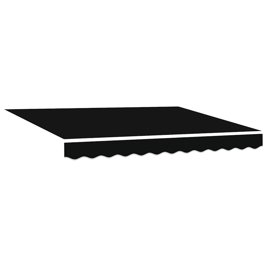 Tenda retrattile Nero 300 x 200 cm Tessuto
