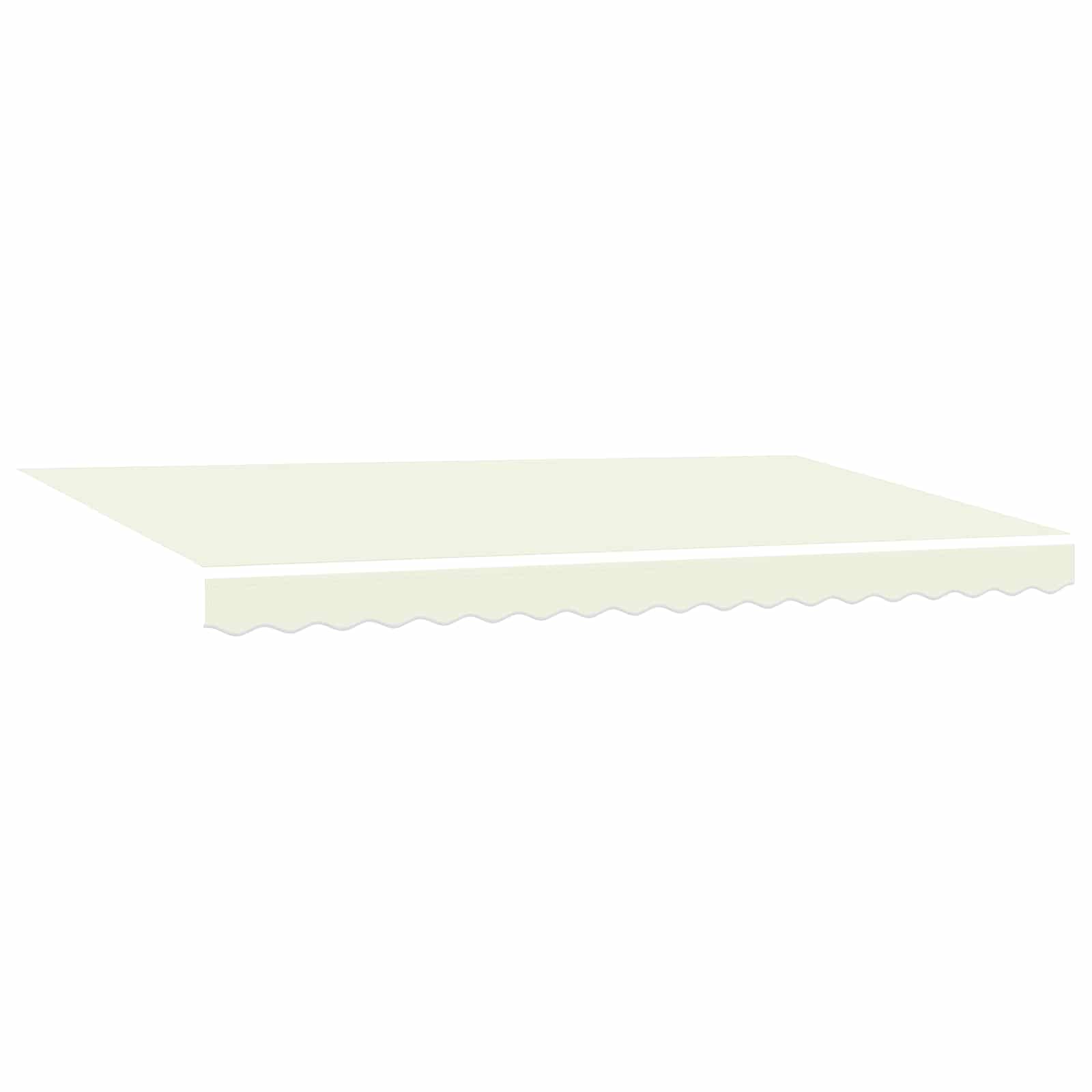 Tenda retrattile Crema 350 x 200 cm Tessuto