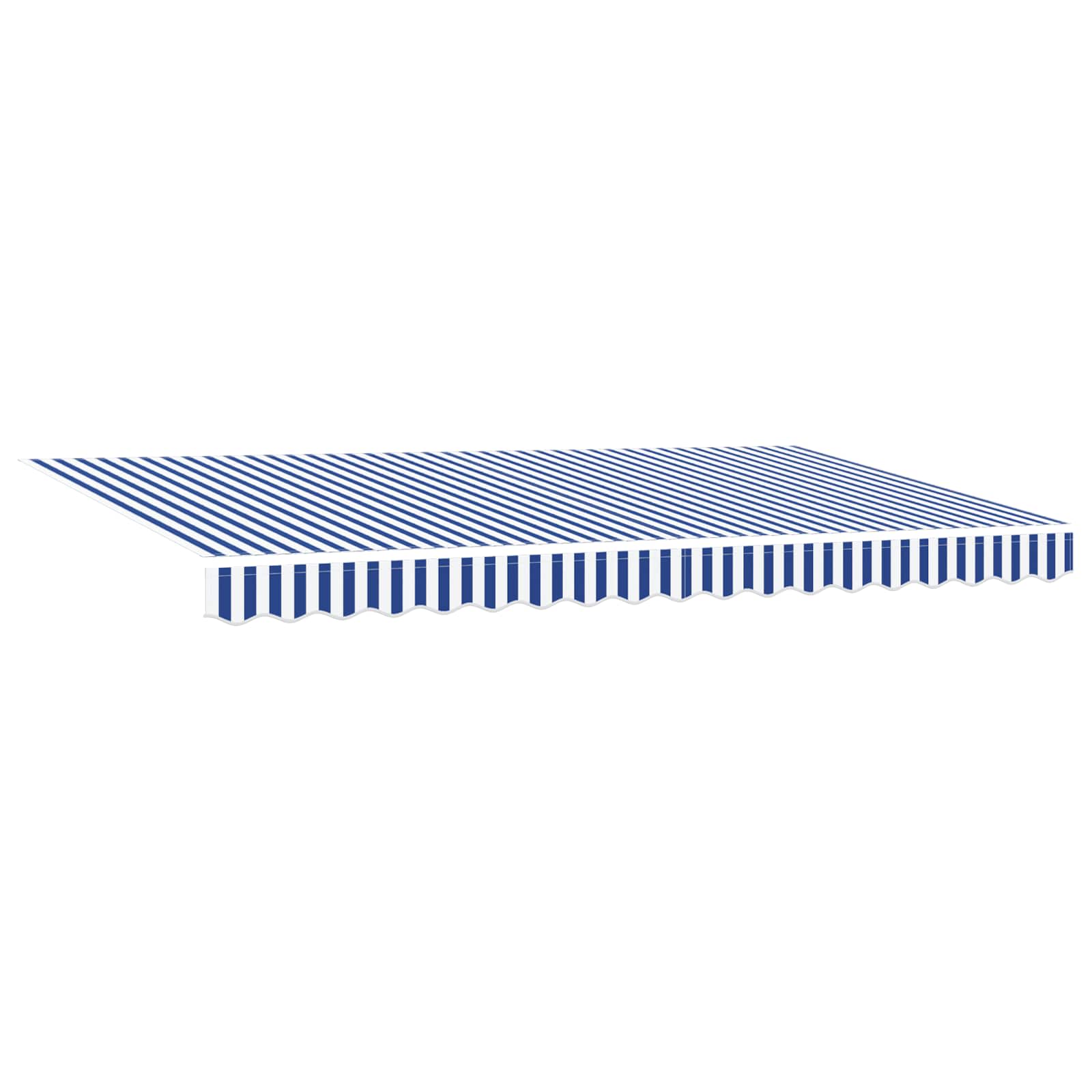 Tenda retrattile Blu 350 x 200 cm Tessuto