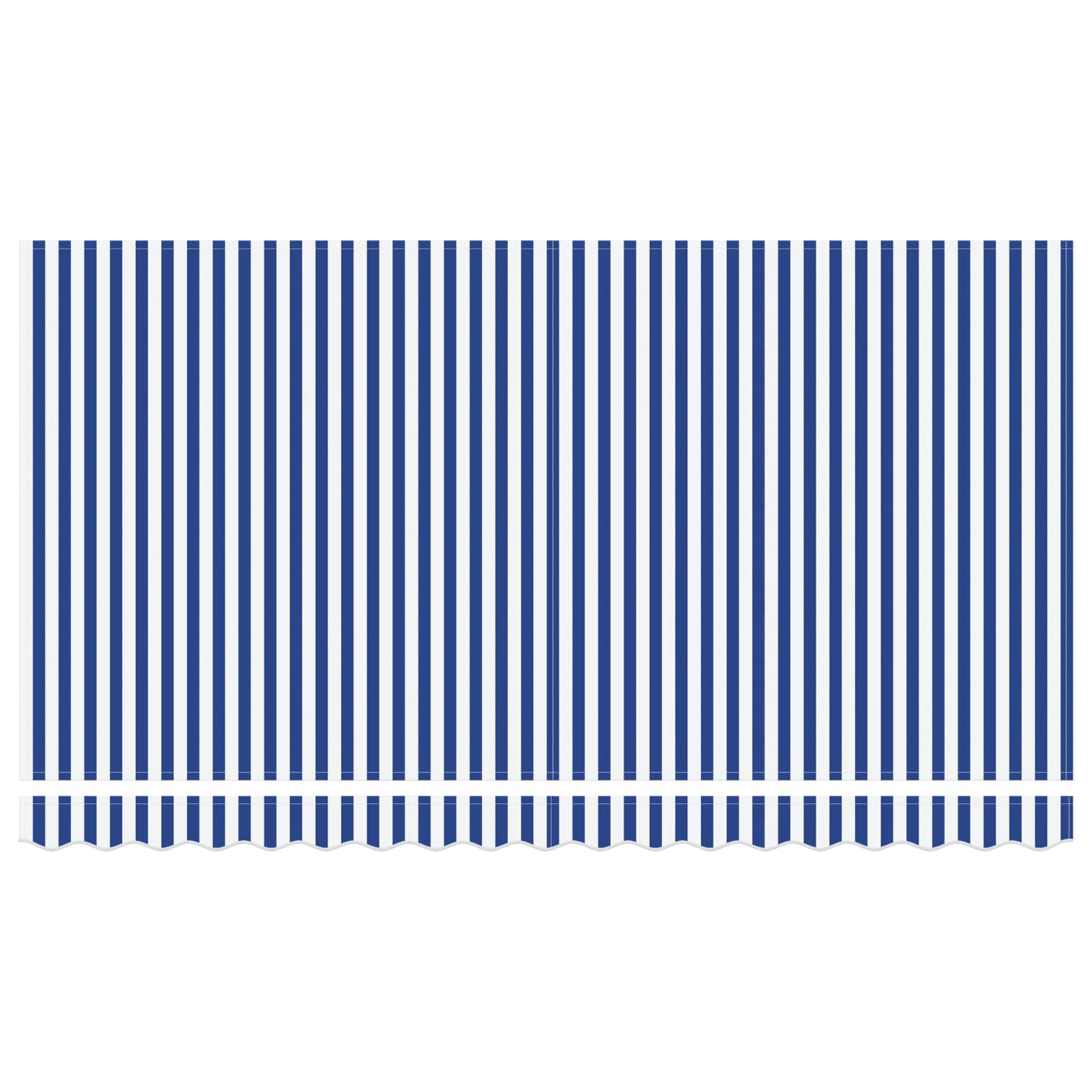 Tenda retrattile Blu 350 x 200 cm Tessuto