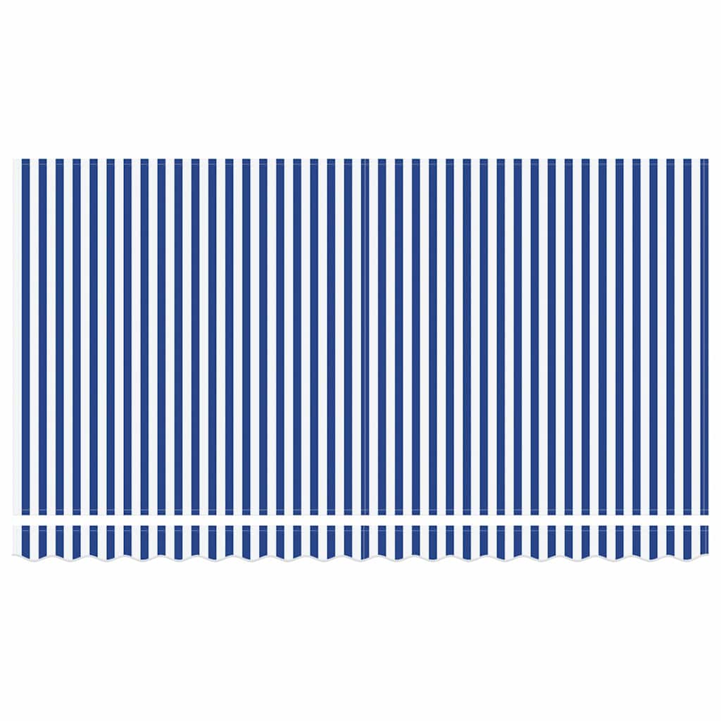 Tenda retrattile Blu 350 x 200 cm Tessuto
