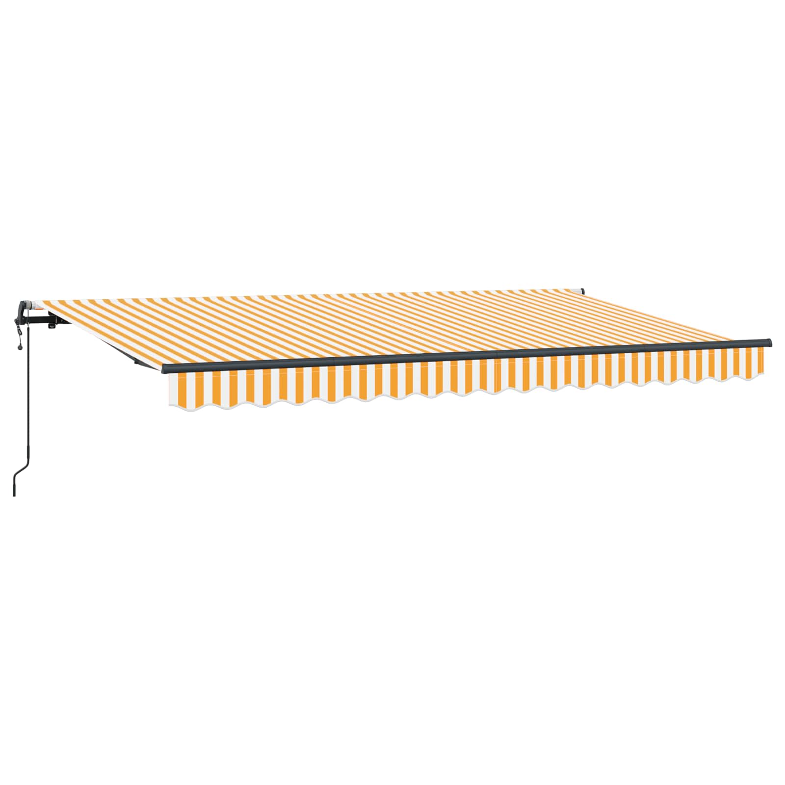 Tenda retrattile Giallo 350 x 200 cm Tessuto