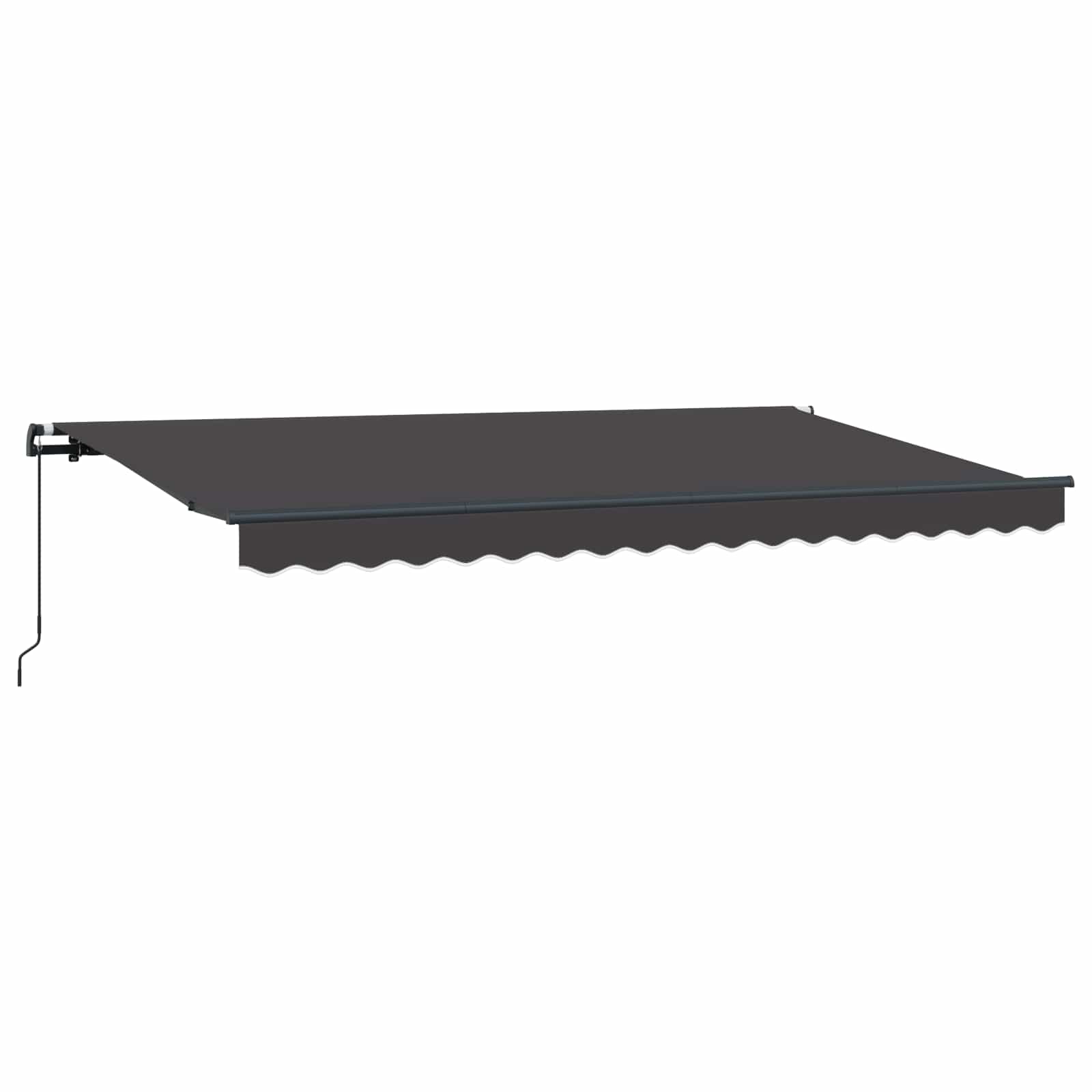 Tenda retrattile Antracite 350 x 200 cm Tessuto