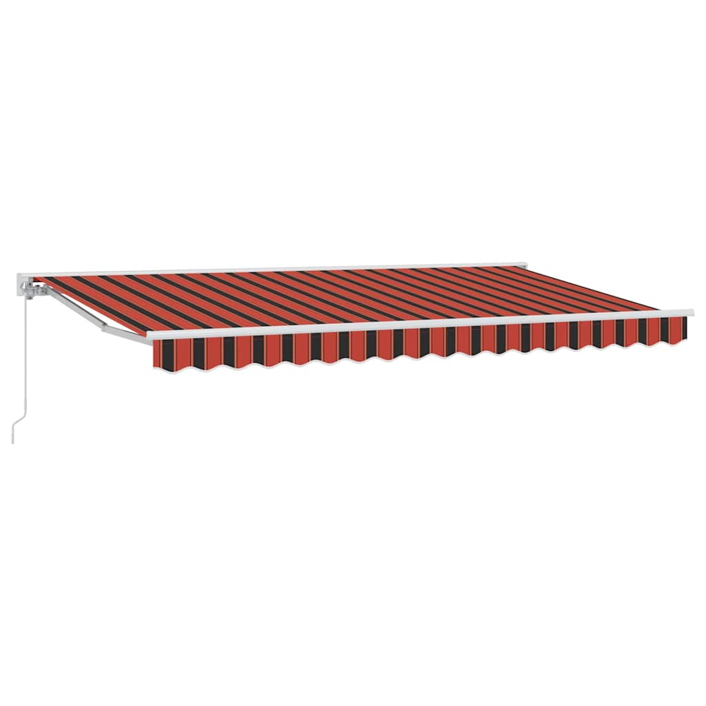 Struttura della tenda Arancione e Nero 350 x 200 cm