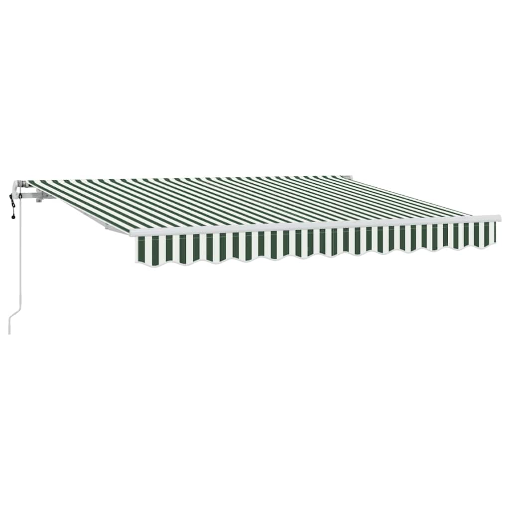 Tenda retrattile Verde 350 x 200 cm Tessuto