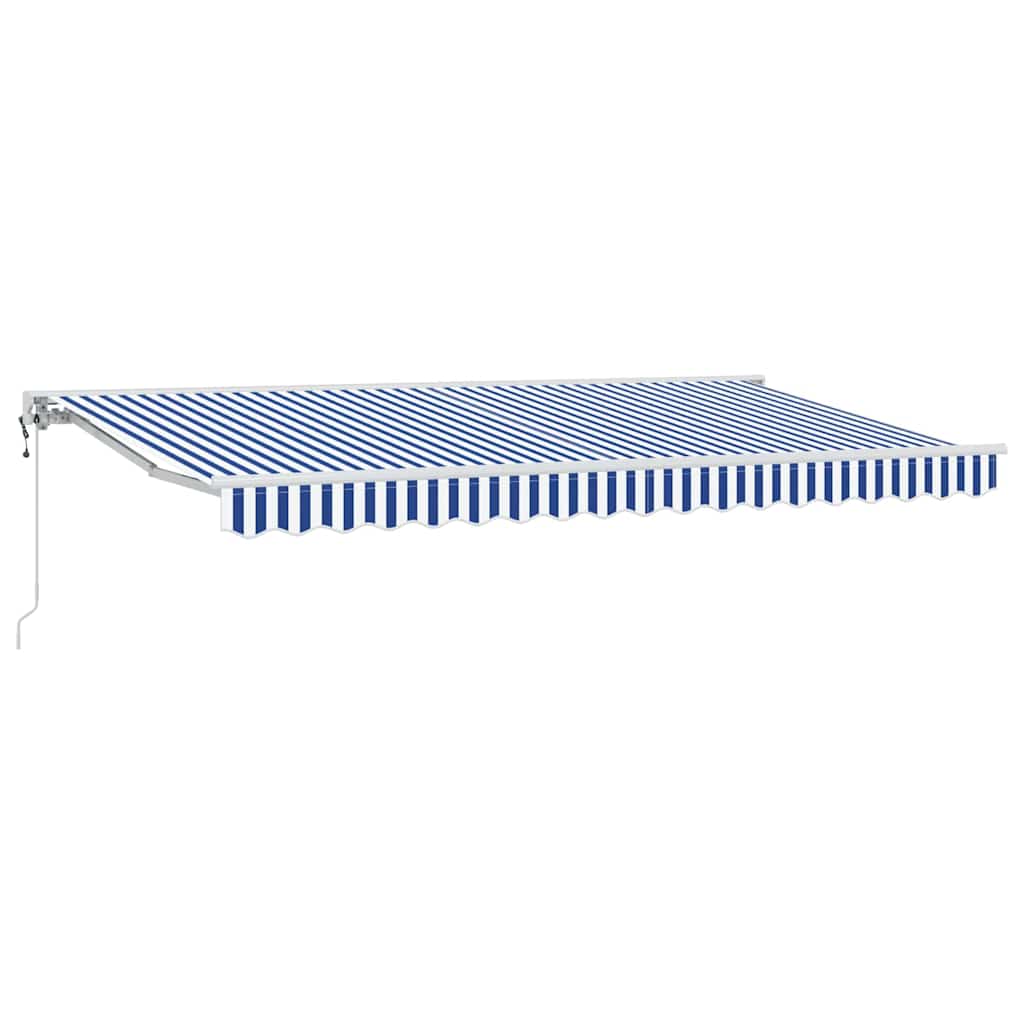 Struttura della tenda Blu e Bianco 400 x 200 cm