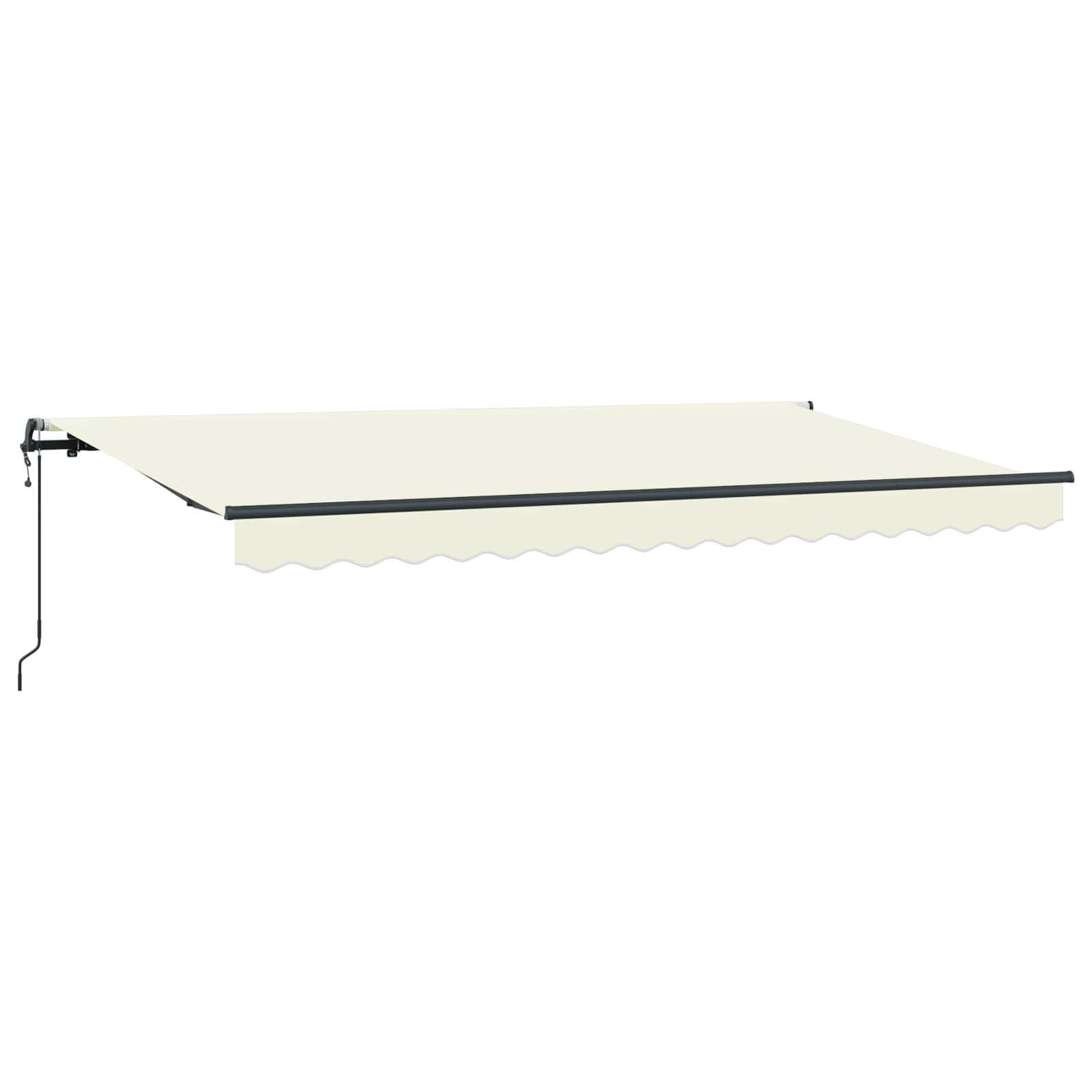 Tenda retrattile Crema 400 x 200 cm Tessuto