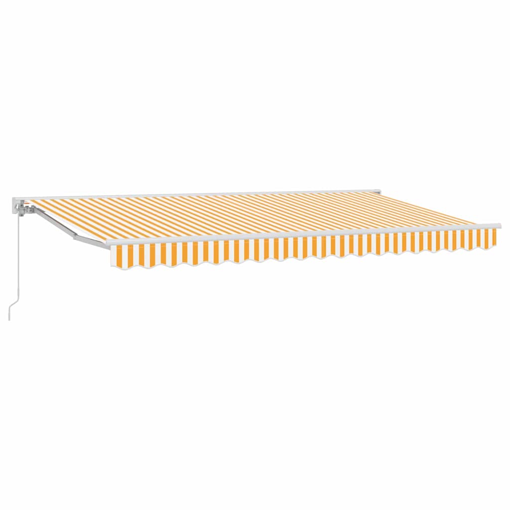 Struttura della tenda Giallo e Bianco 400 x 200 cm