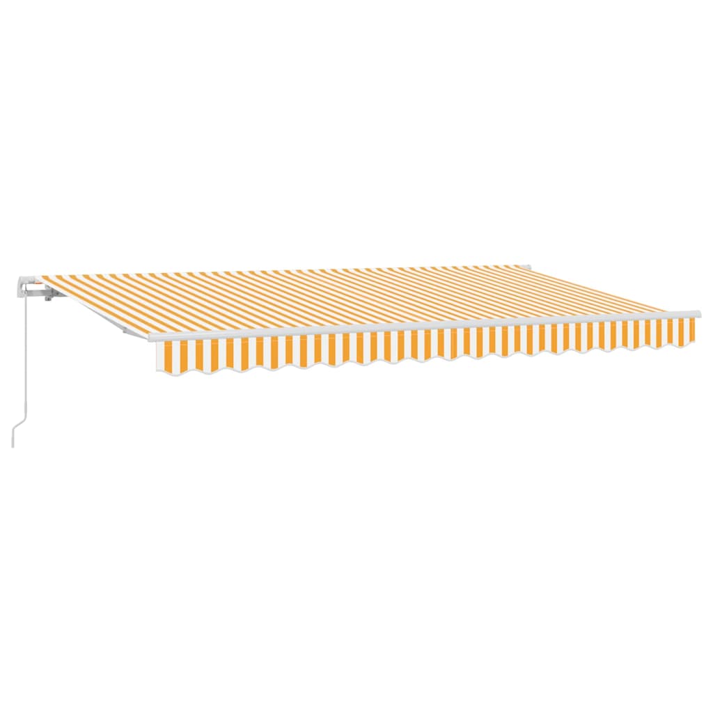 Tenda retrattile Giallo 400 x 200 cm Tessuto