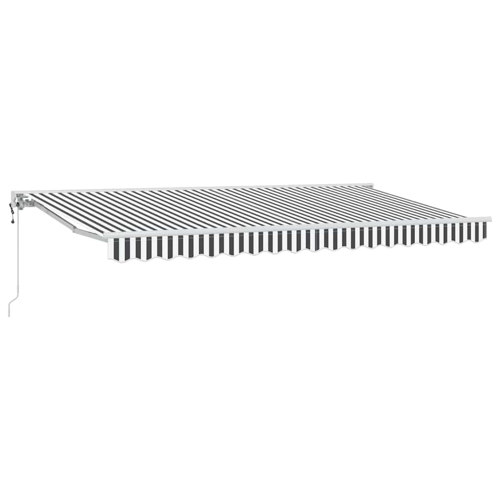 Struttura della tenda Antracite e Bianco 400 x 200 cm