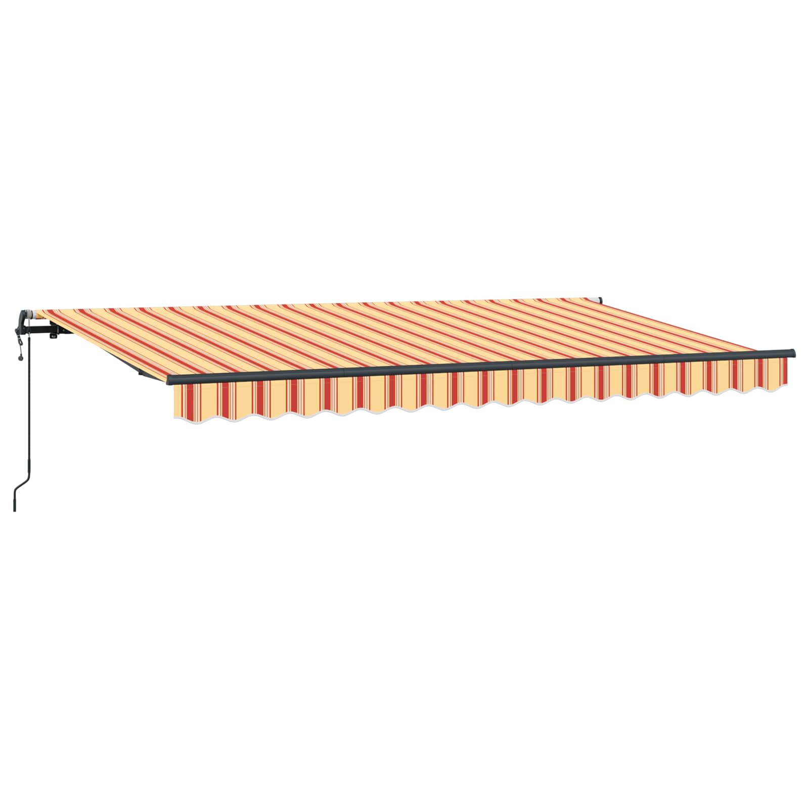 Tenda retrattile Giallo 400 x 200 cm Tessuto
