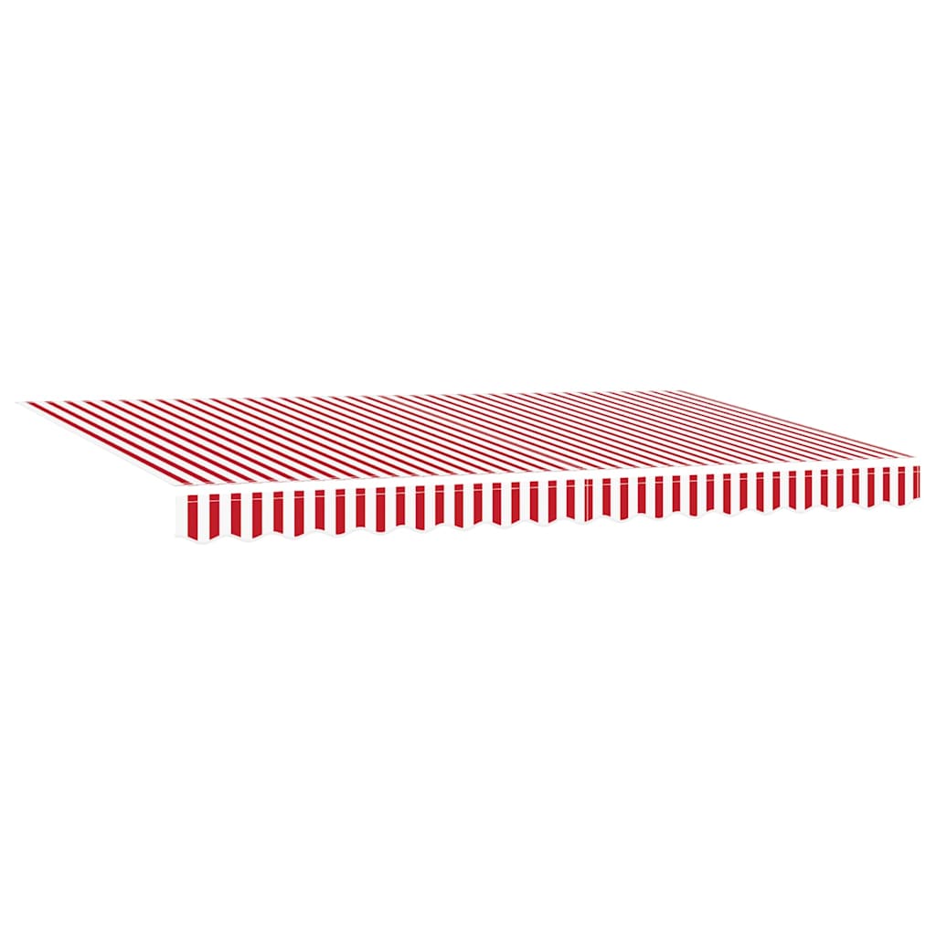 Tenda retrattile Rosso 400 x 200 cm Tessuto