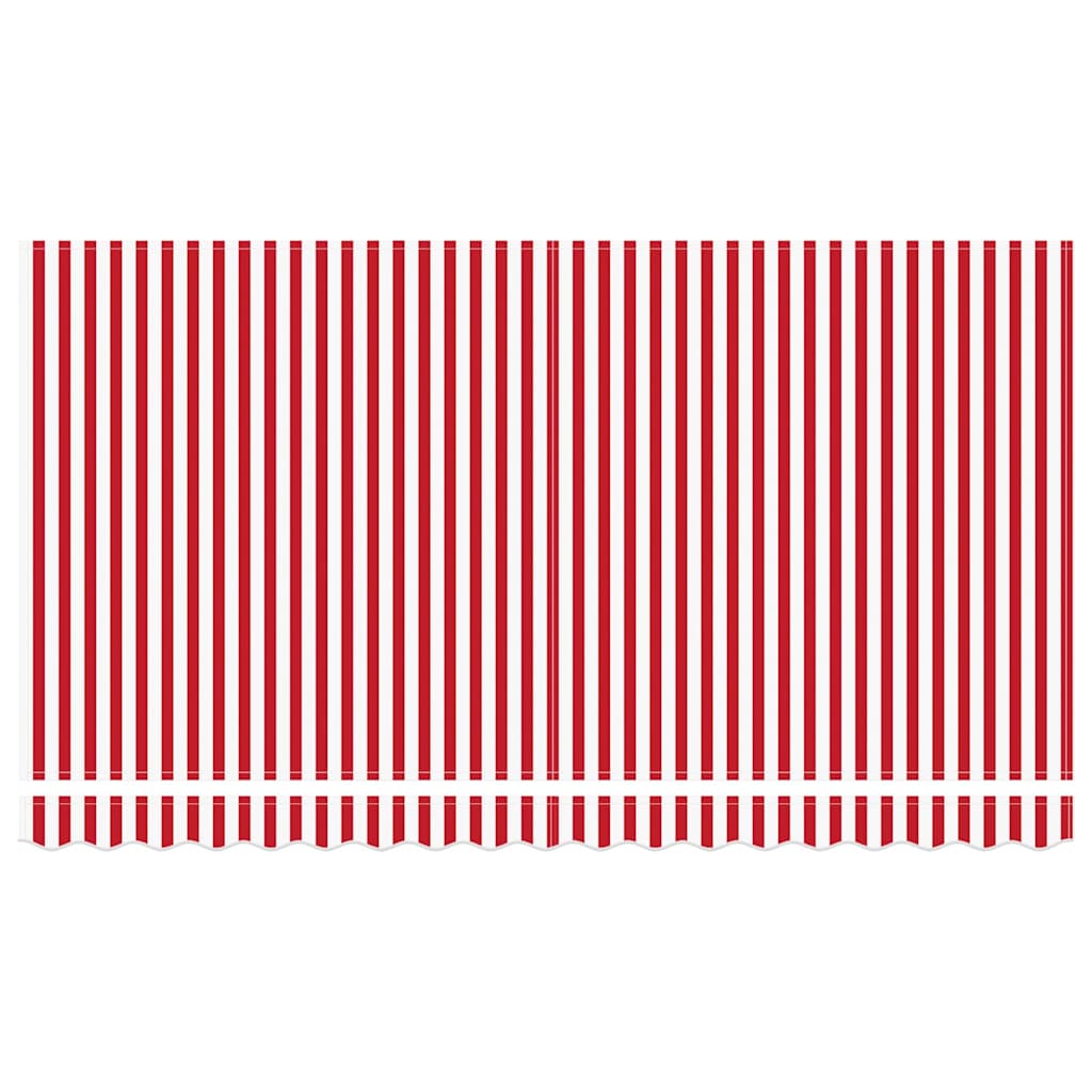 Tenda retrattile Rosso 400 x 200 cm Tessuto