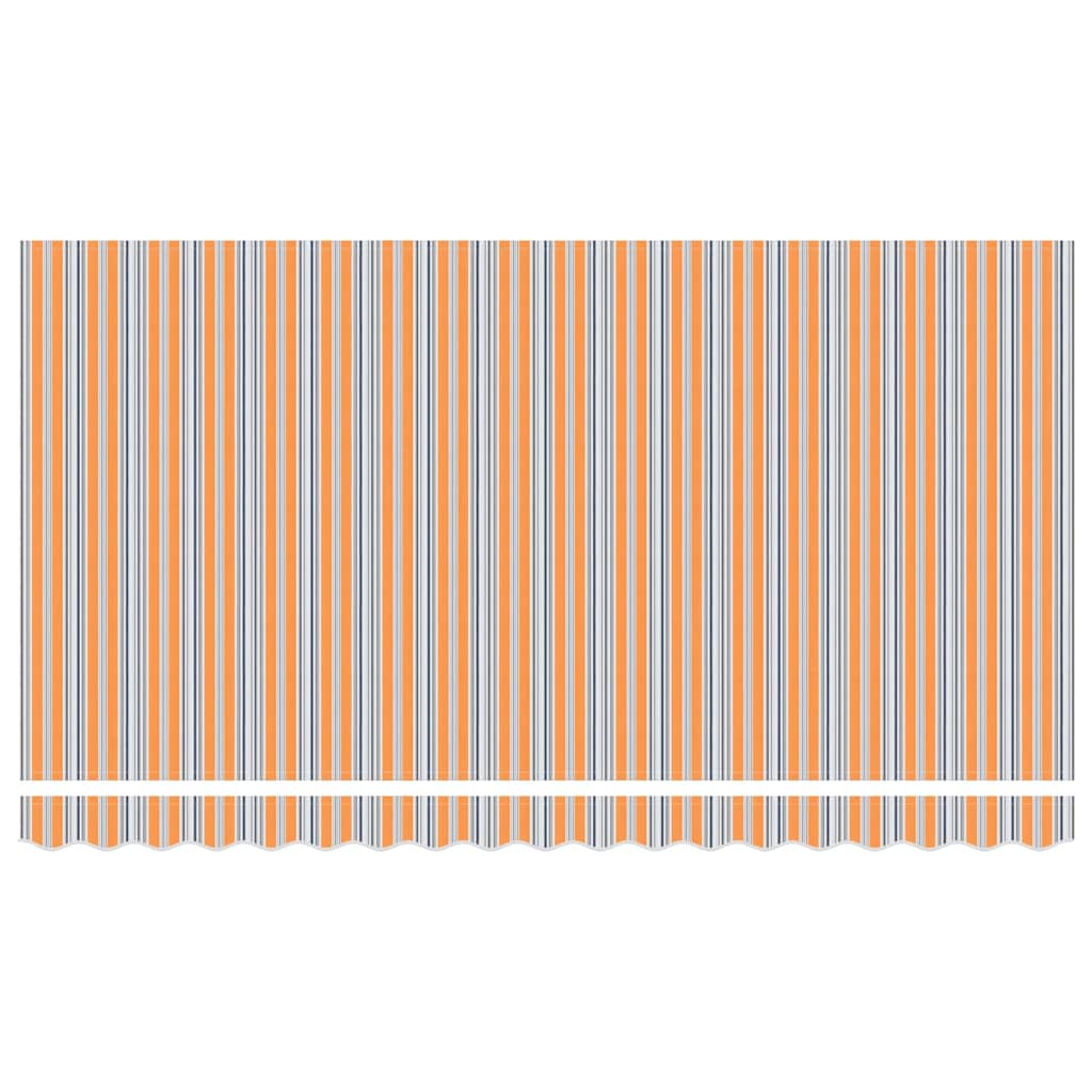 Struttura della tenda Blu e Arancione 400 x 200 cm
