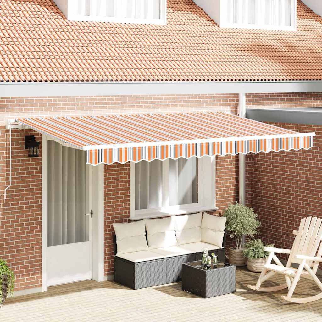 Tenda retrattile Multicolore 400 x 200 cm Tessuto