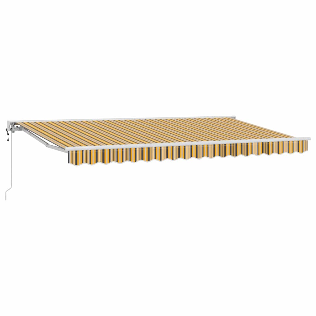 Struttura della tenda Giallo e Grigio 400 x 200 cm