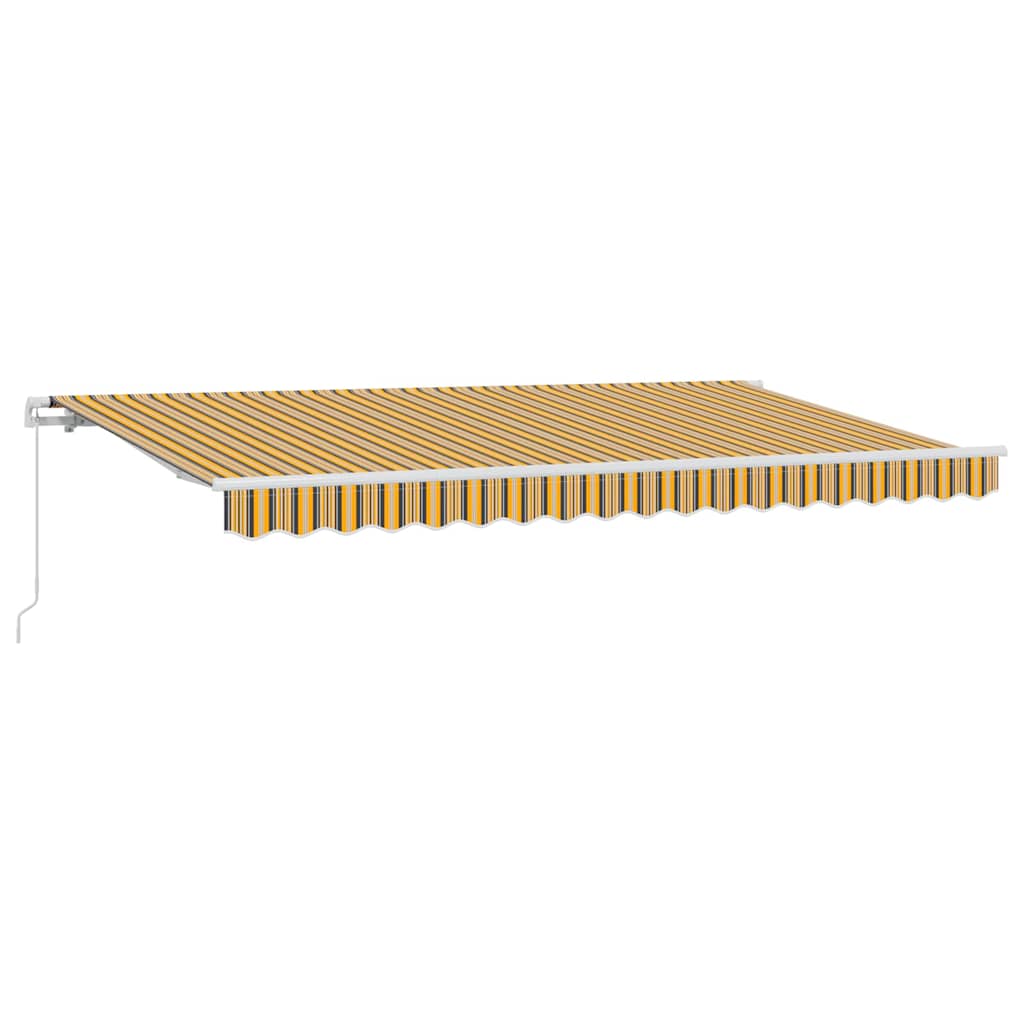 Tenda retrattile Giallo 400 x 200 cm Tessuto