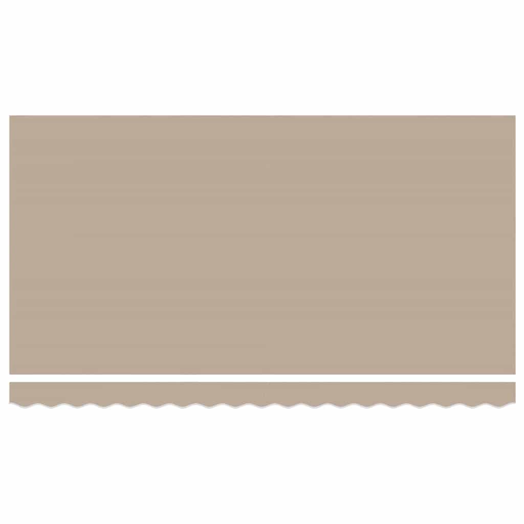 Tenda retrattile Beige 400 x 200 cm Tessuto