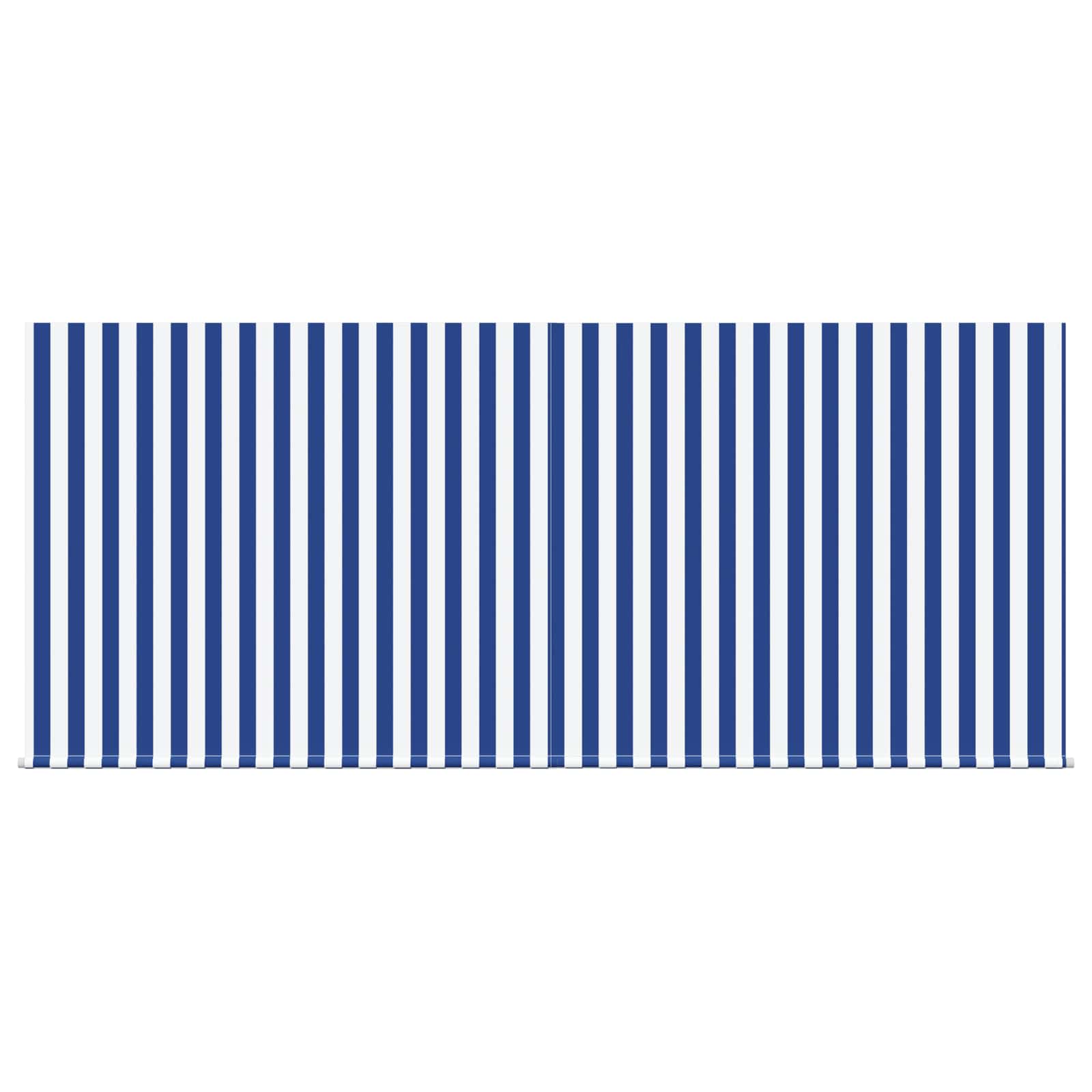 Tenda retrattile Blu e Bianco 300 x 250 cm