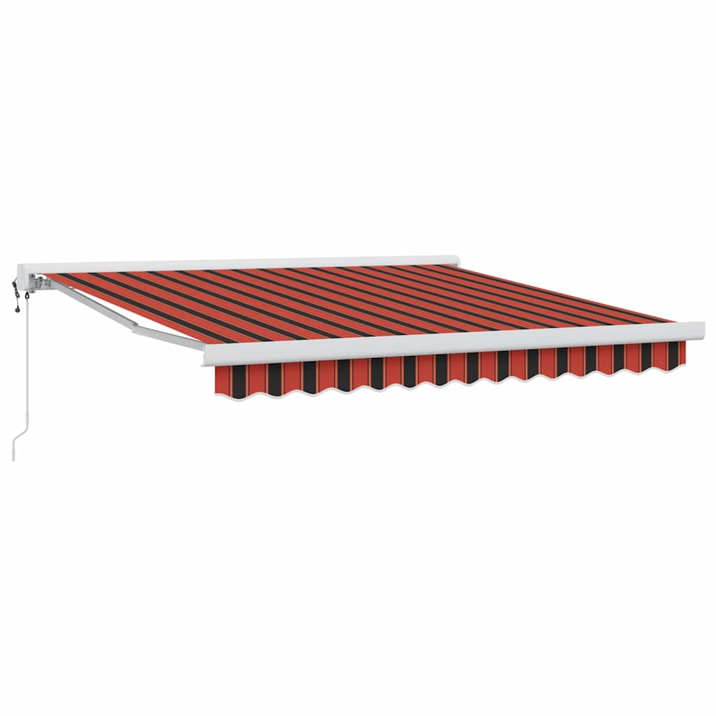 Tenda retrattile Arancione e Marrone 300 x 250 cm