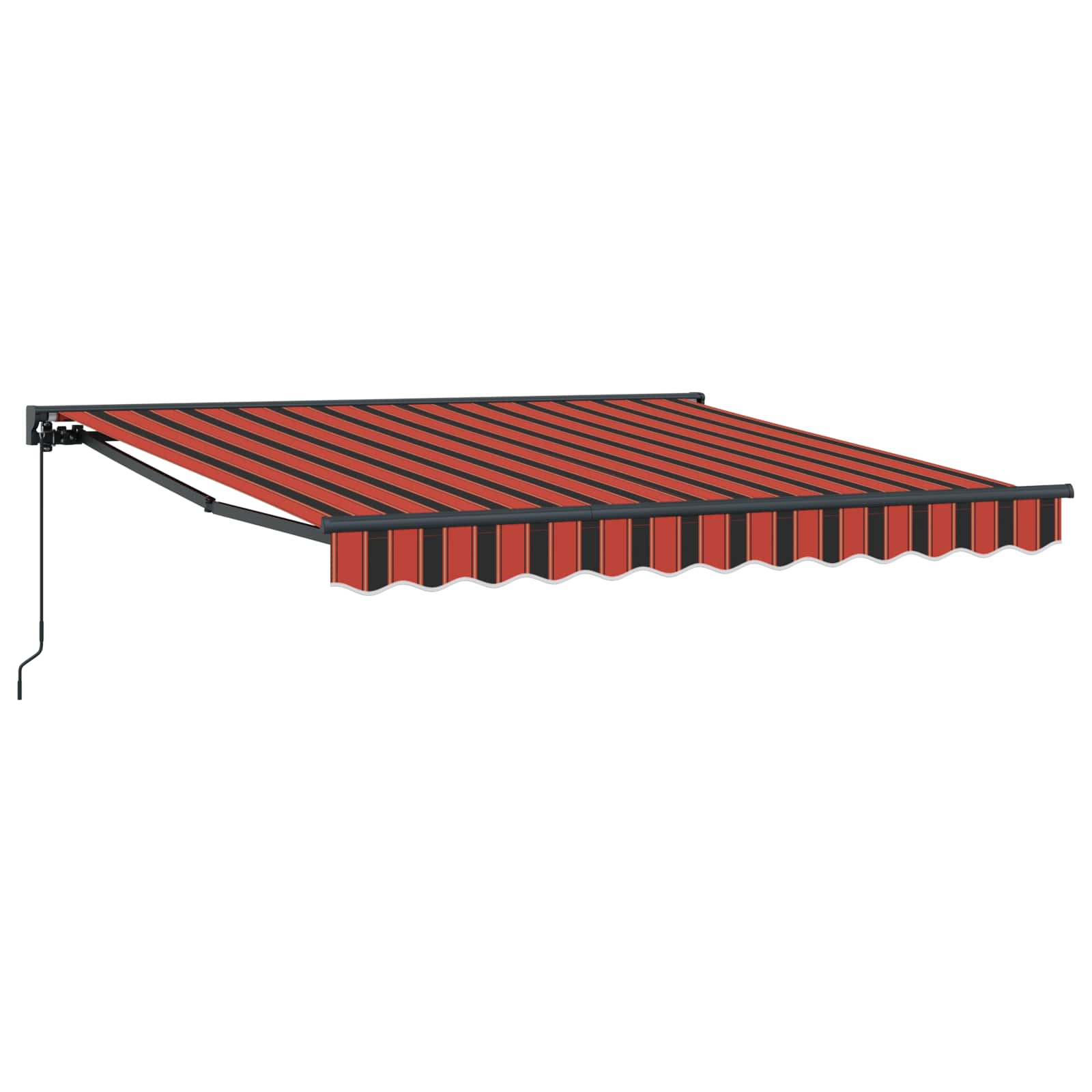 Struttura della tenda Arancione e Nero 300 x 250 cm