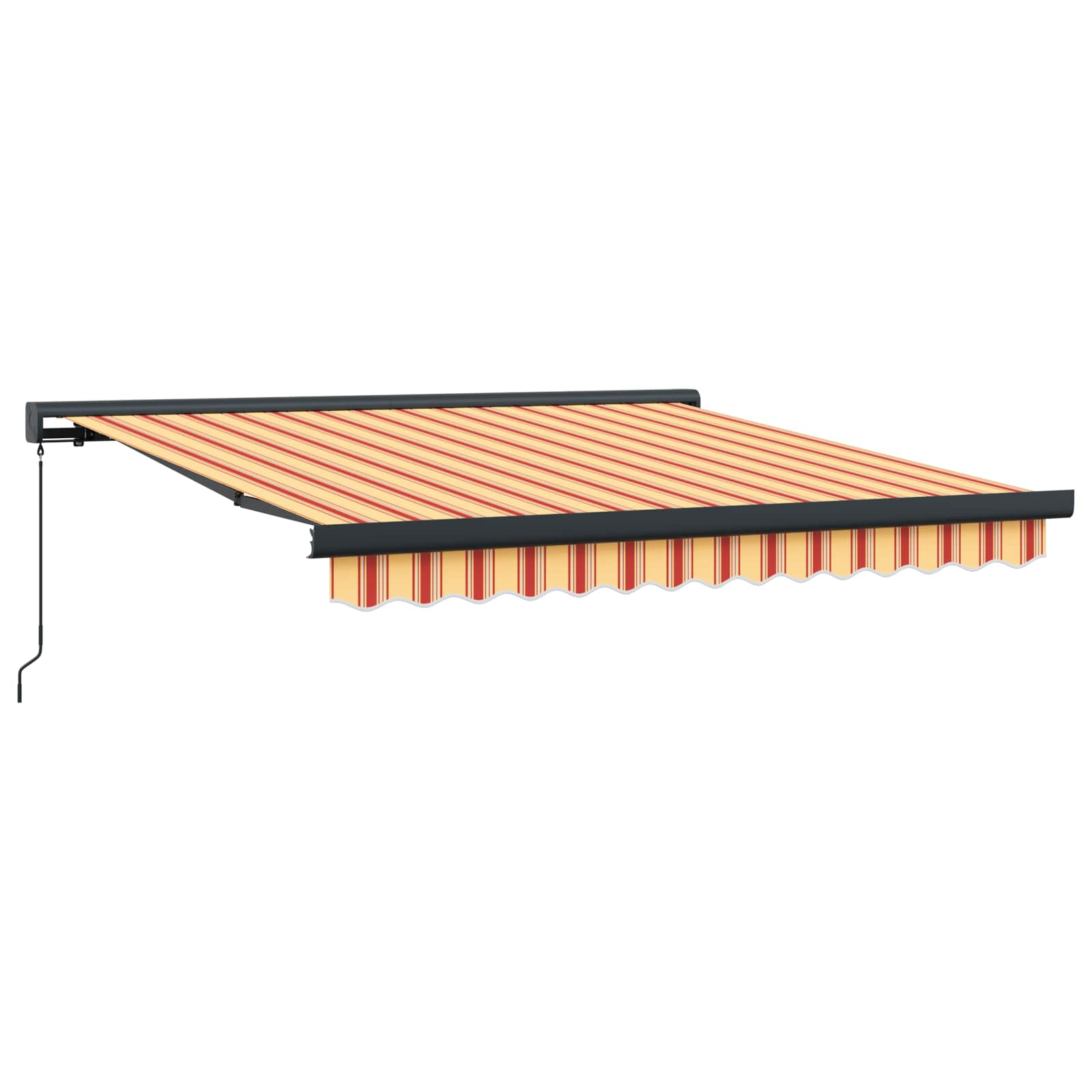 Tenda retrattile Giallo e Arancione 300 x 250 cm