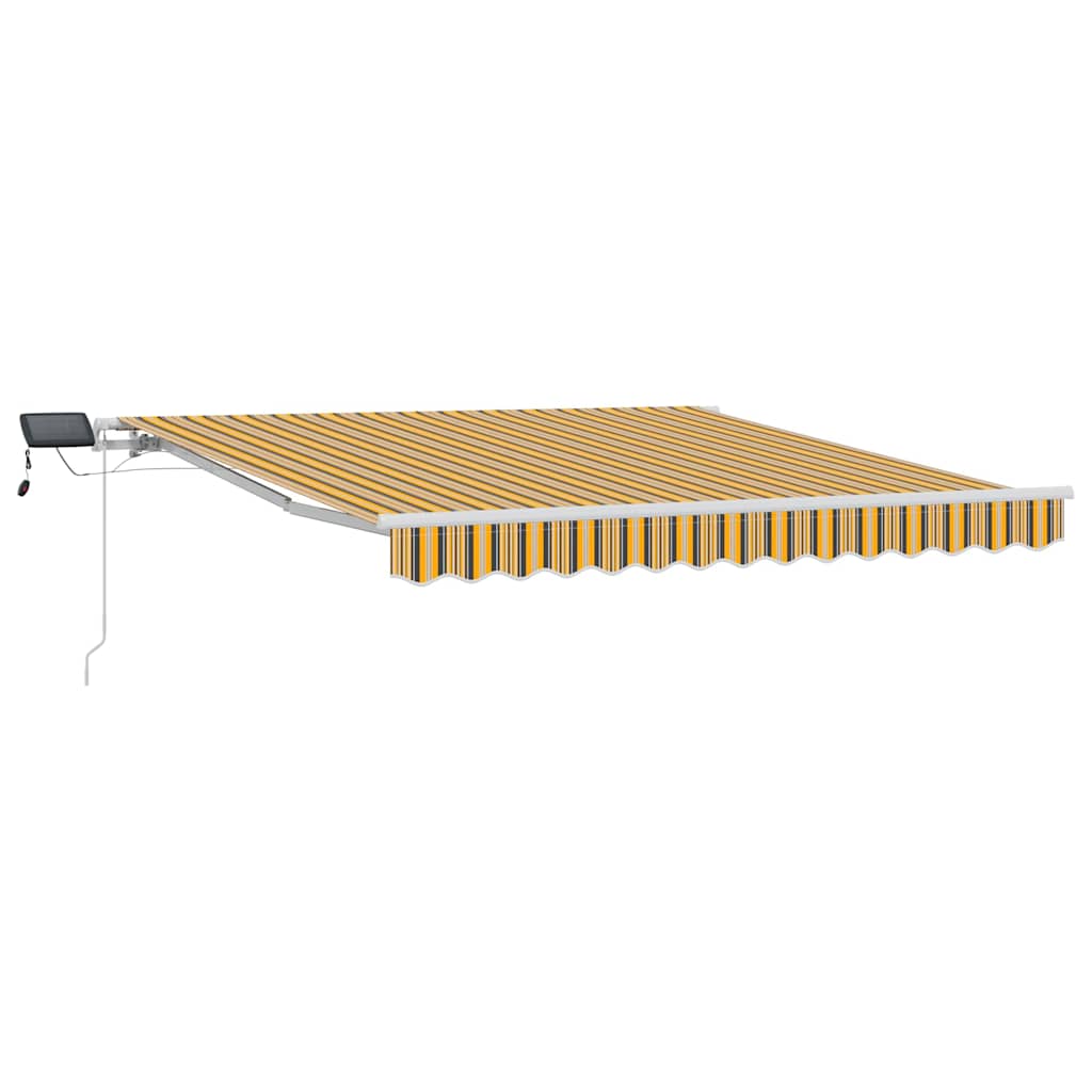 Tenda retrattile Multicolore 300 x 250 cm Tessuto e Alluminio