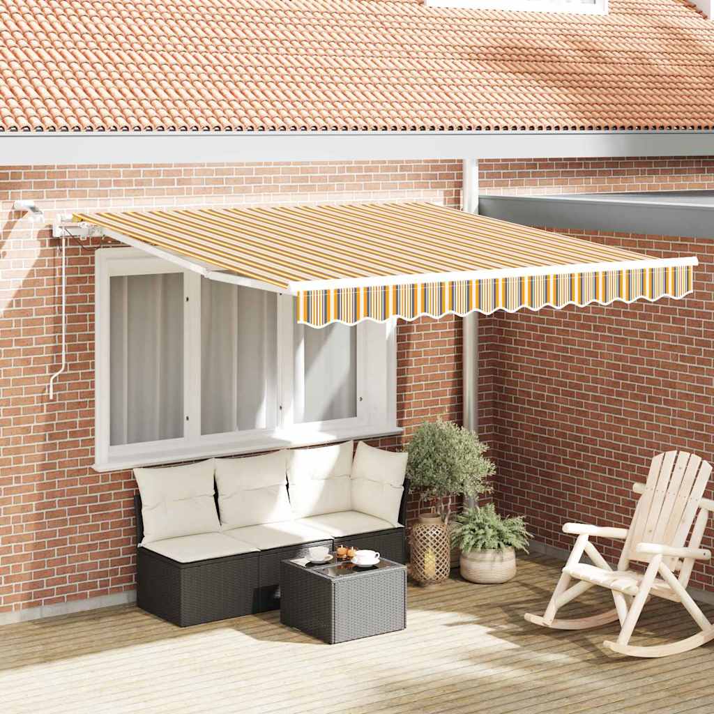 Tenda retrattile Multicolore 300 x 250 cm Poliestere