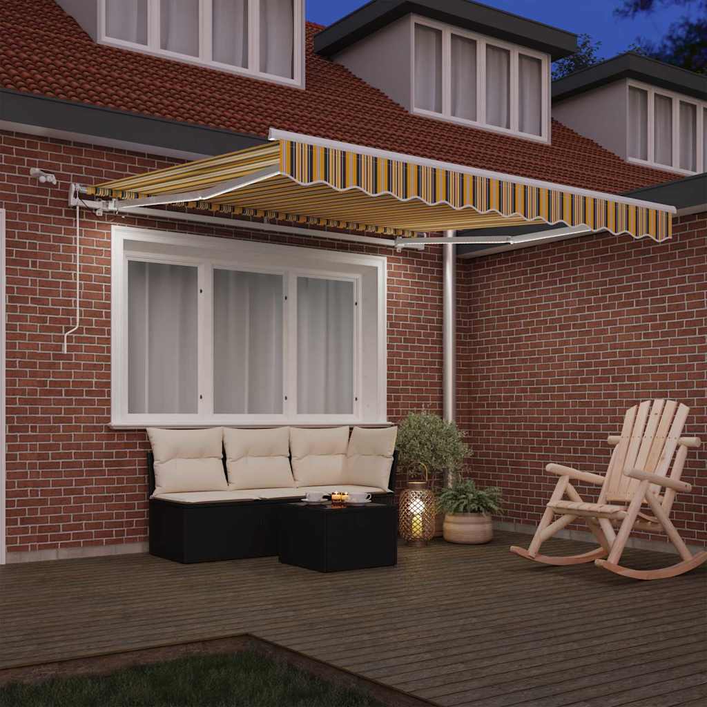 Tenda retrattile Multicolore 300 x 250 cm Poliestere