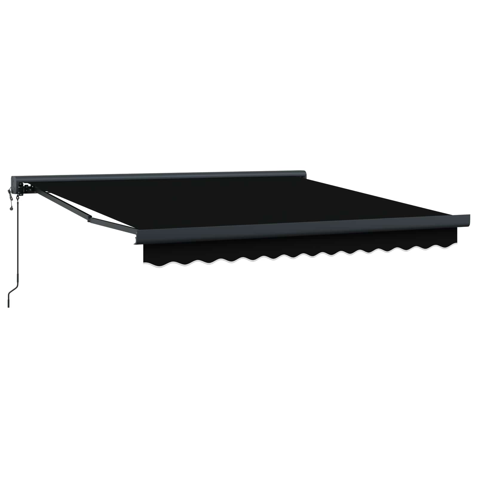 Tenda retrattile Nero 300 x 250 x 165 cm Tessuto e Metallo