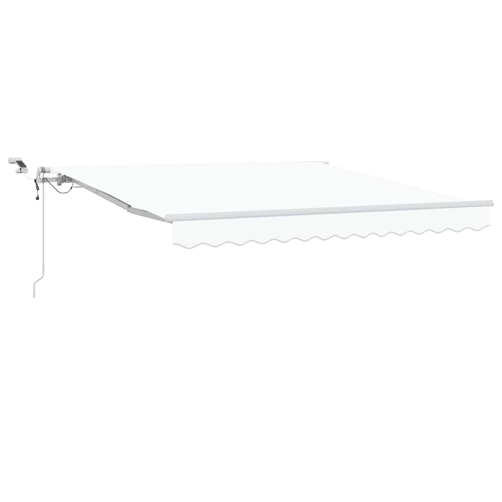 Tenda retrattile Bianco 300 x 250 cm Poliestere