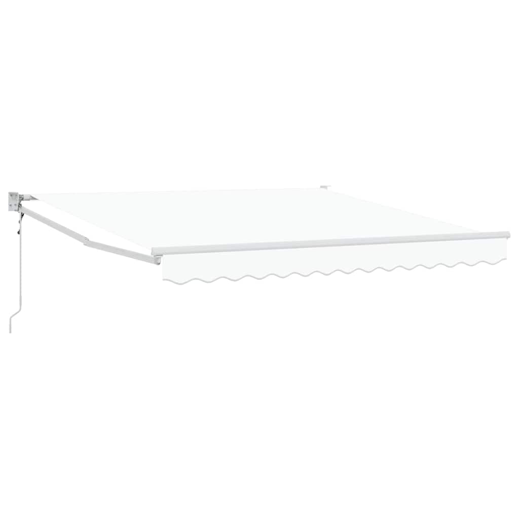 Tenda retrattile Bianco 300 x 250 x 165 cm Poliestere e Metallo