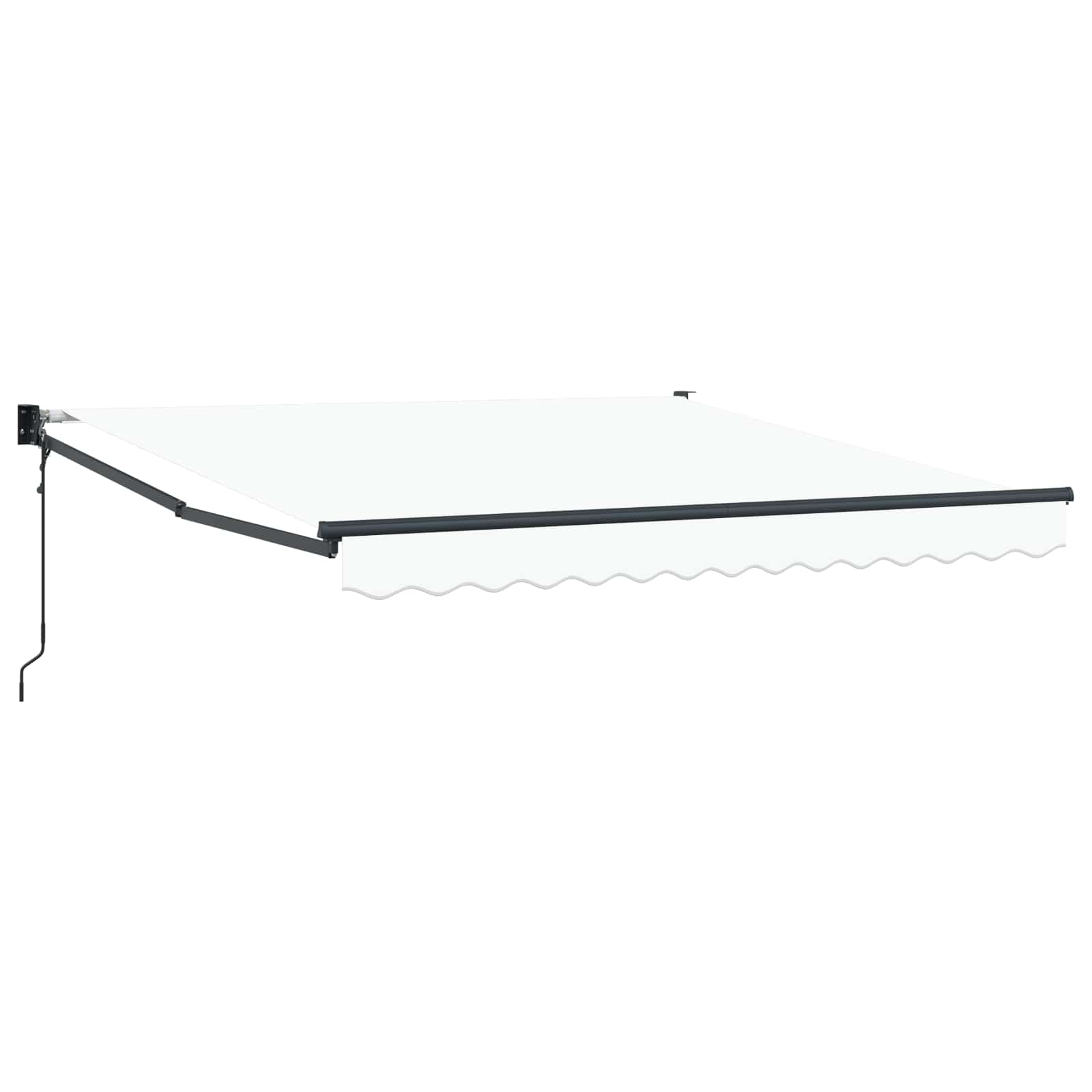 Tenda retrattile Bianco 300 x 250 x 165 cm Poliestere e Metallo