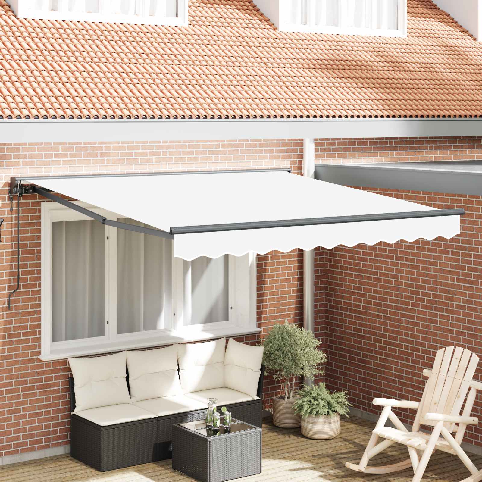 Struttura della tenda Bianco 300 x 250 cm