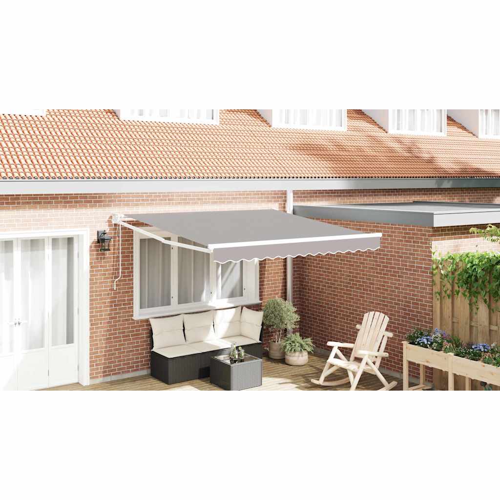 Tenda retrattile Grigio Chiaro 300 x 250 x 165 cm