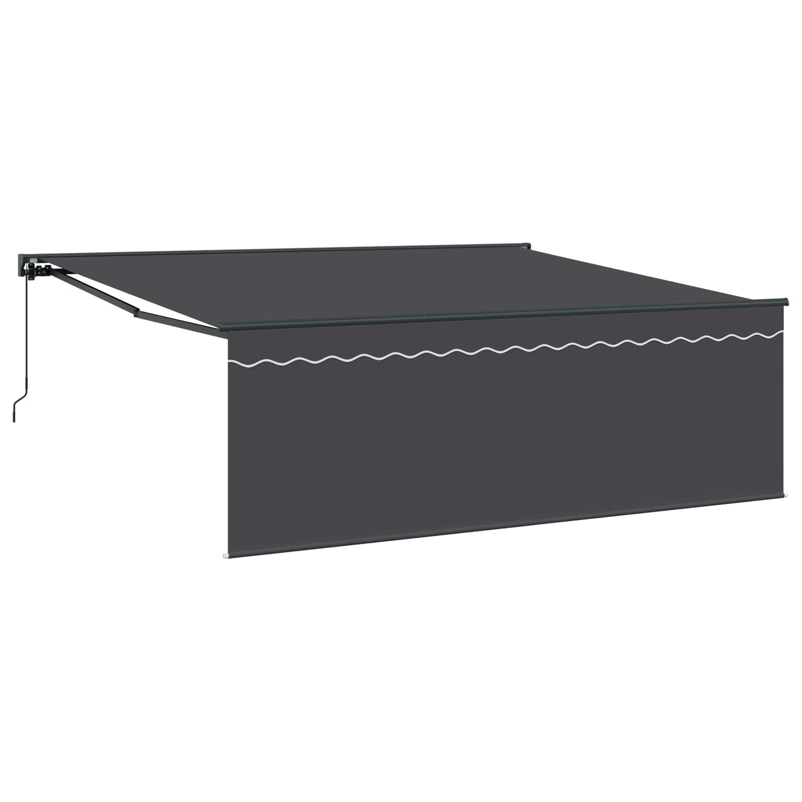 Struttura della tenda Giallo e Bianco 350 x 250 cm
