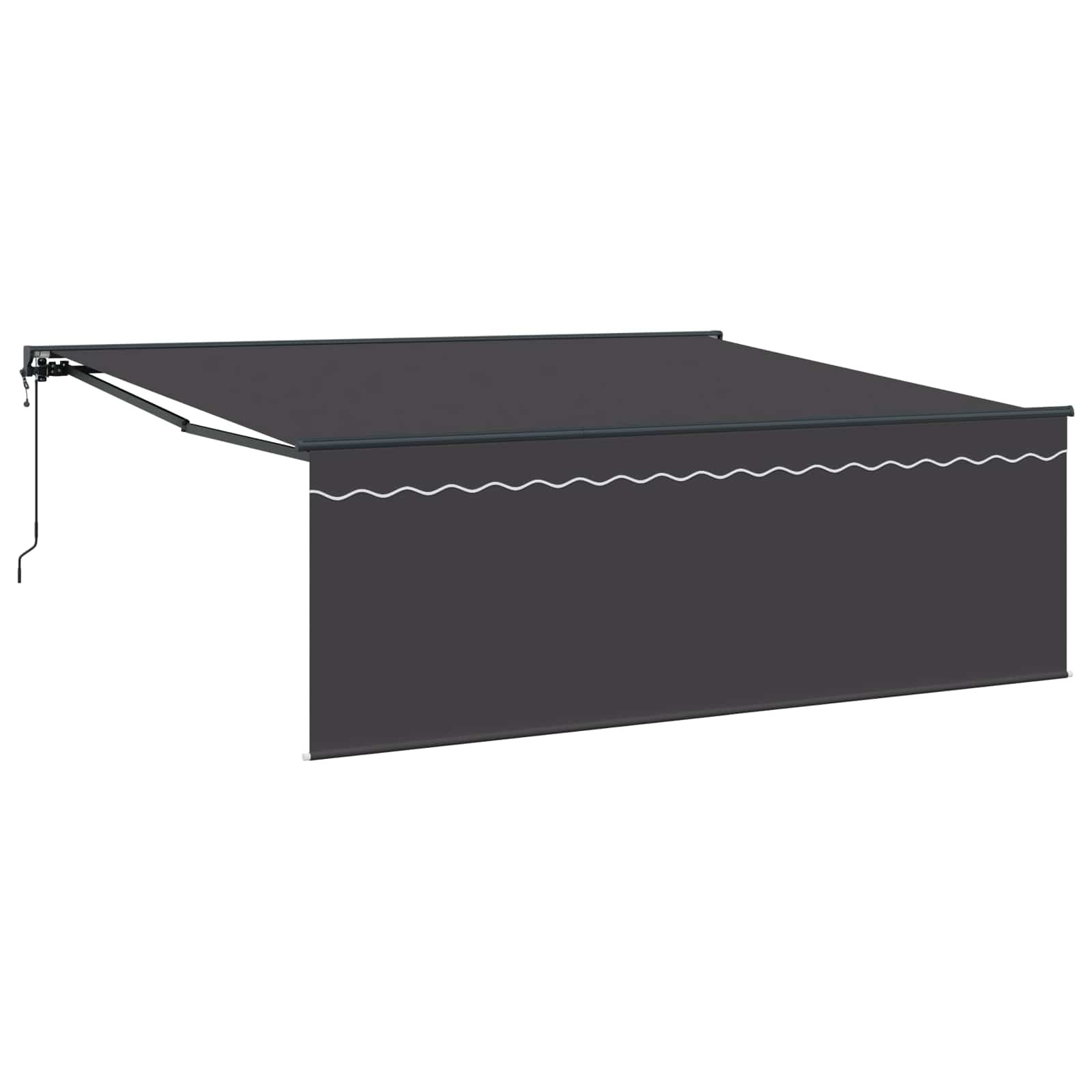 Struttura della tenda Giallo e Bianco 350 x 250 cm