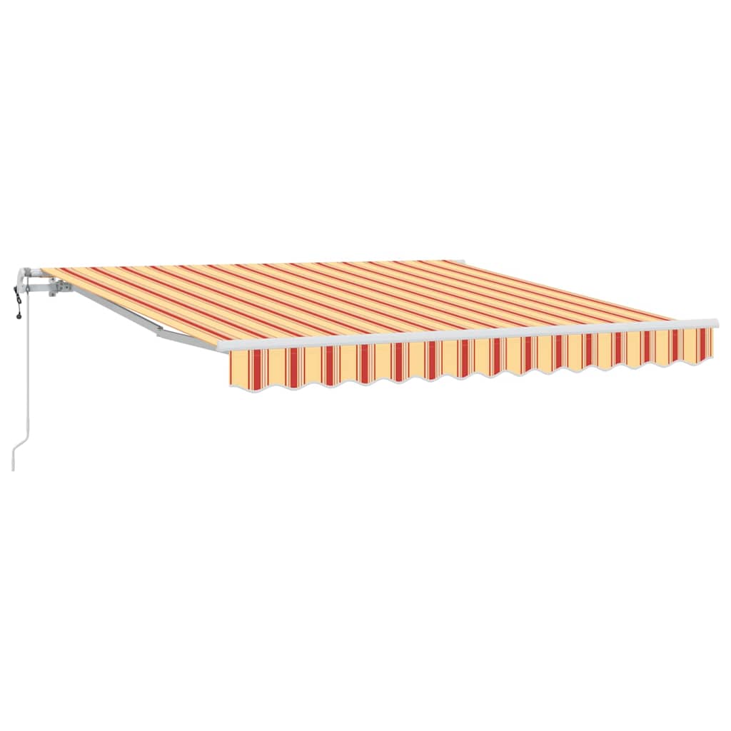 Tenda retrattile Giallo e Arancione 350 x 250 cm