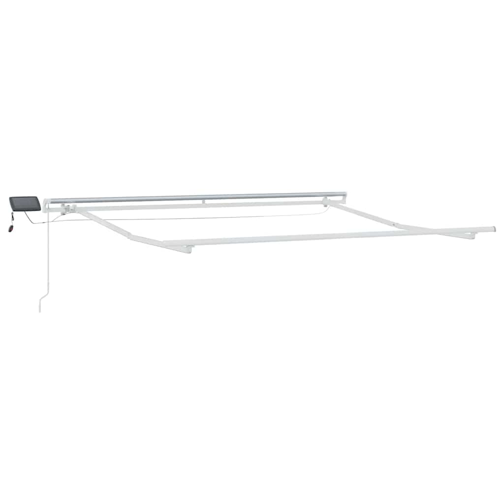Tenda retrattile Multicolore 350 x 250 cm Tessuto e Alluminio