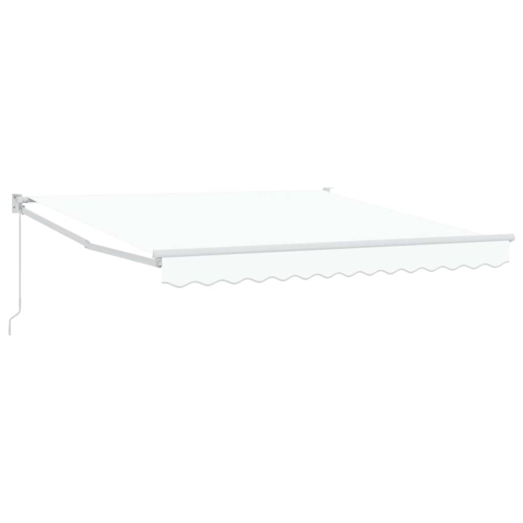 Tenda retrattile Bianco 350 x 250 cm