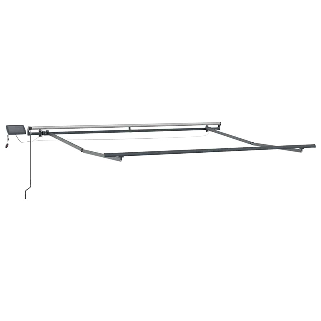 Tenda retrattile Verde e Bianco 350 x 250 cm