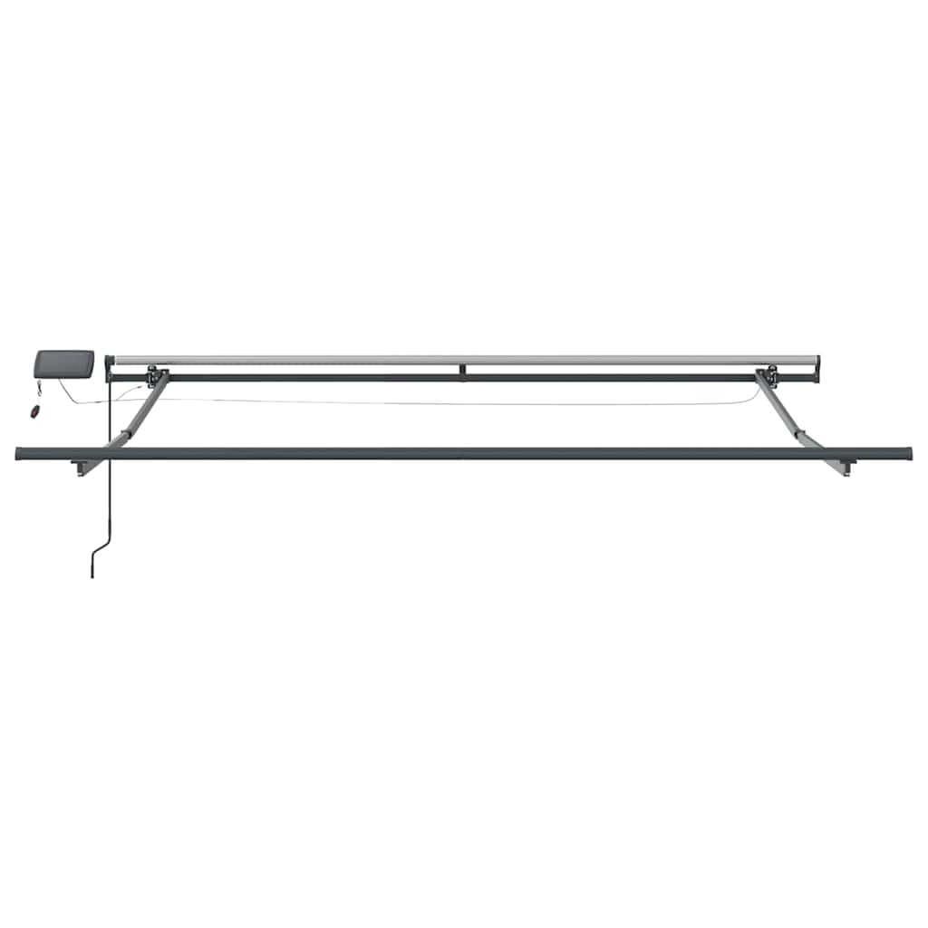 Tenda retrattile Verde e Bianco 350 x 250 cm