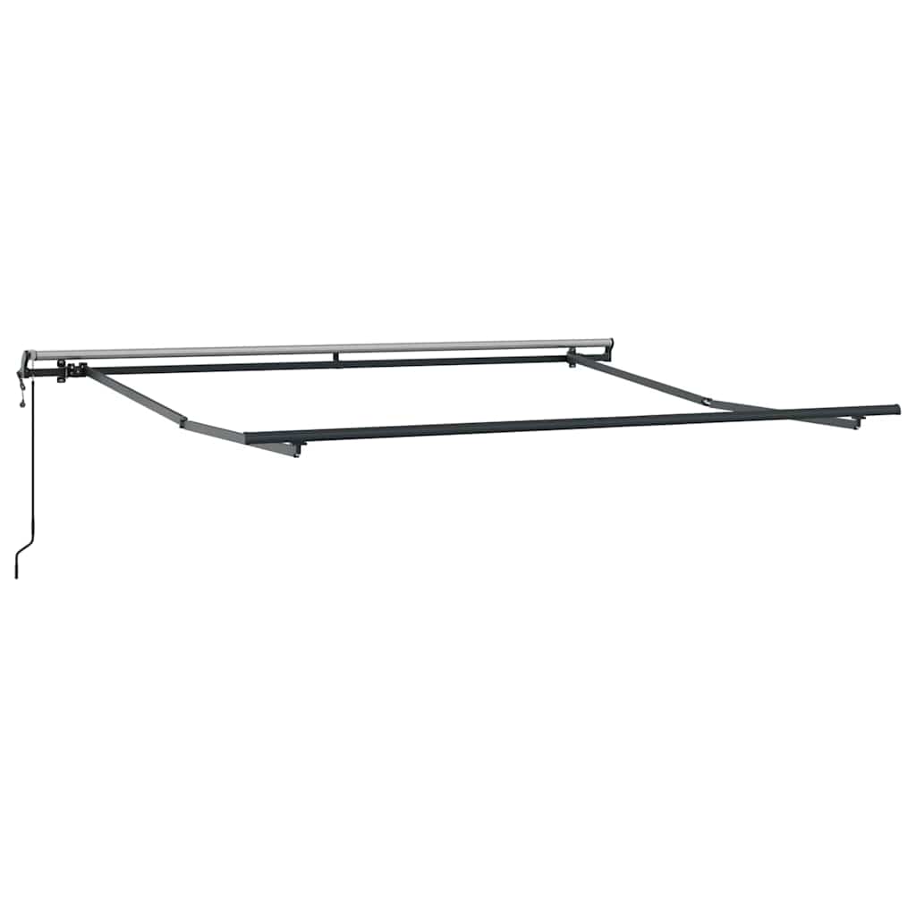 Tenda retrattile Verde e Bianco 350 x 250 cm