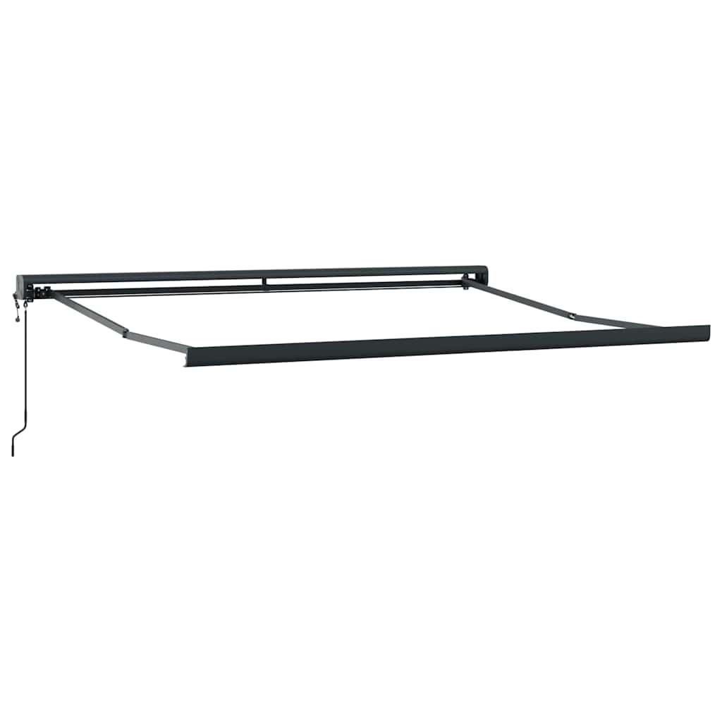 Tenda retrattile Verde e Bianco 350 x 250 x 165 cm