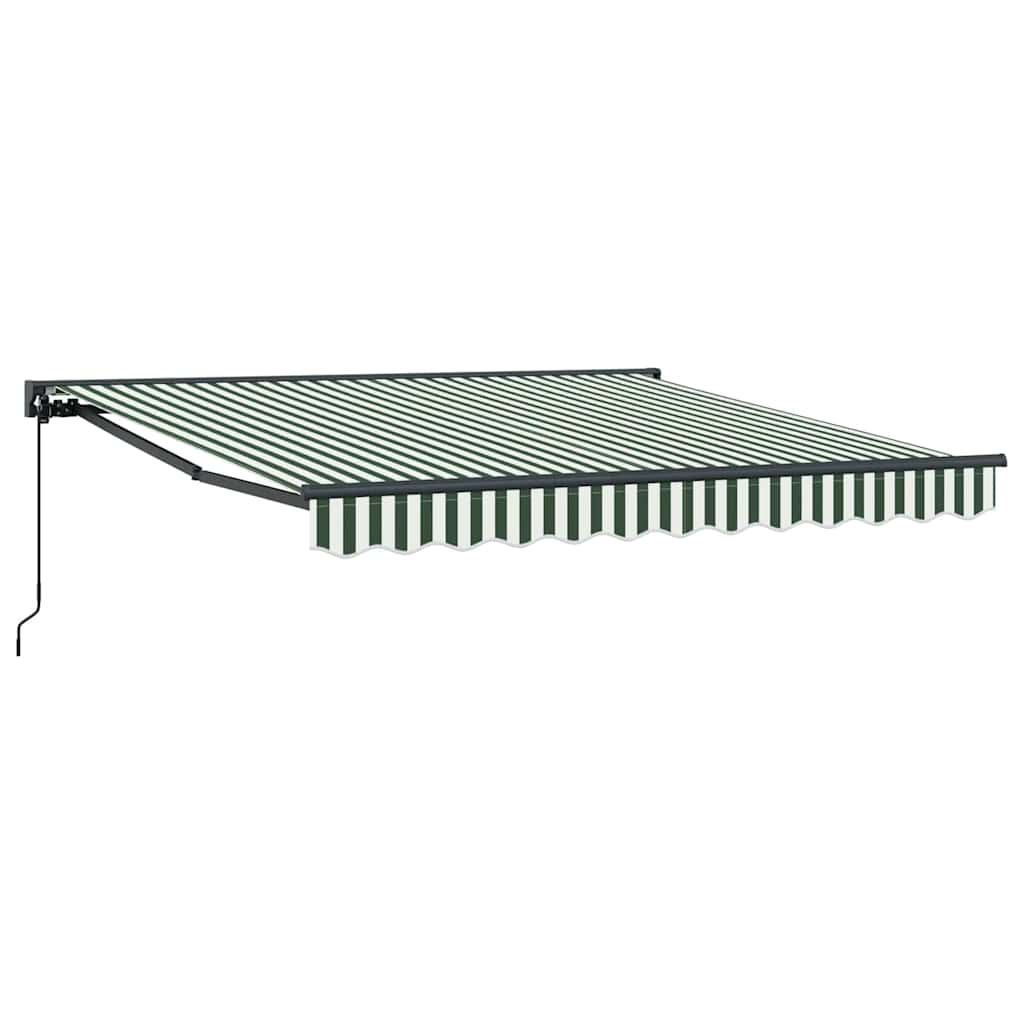 Struttura della tenda Verde e Bianco 350 x 250 cm